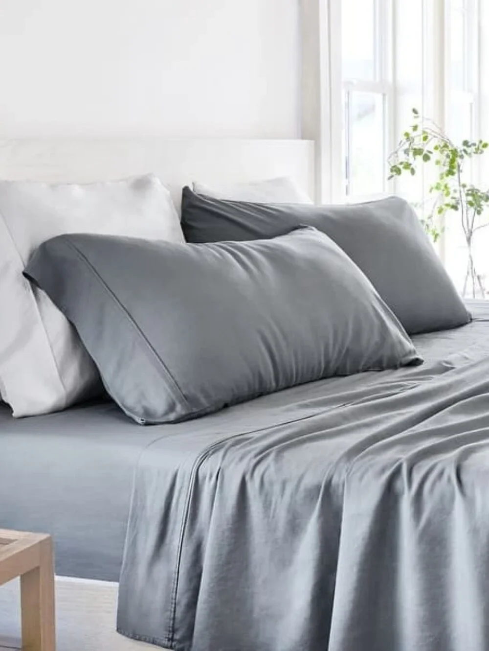 Becky Cameron Linen & Rayon from Bamboo Blend Deep Pocket 4pc TwinSheet Set